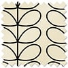 Orla Kiely Linear Stem, Black - Roman Blind